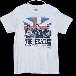 The Beatles Double Sided T-Shirt Small Nippon Budokan Performance 2020 Unisex